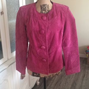 Chicos Leather Jacket